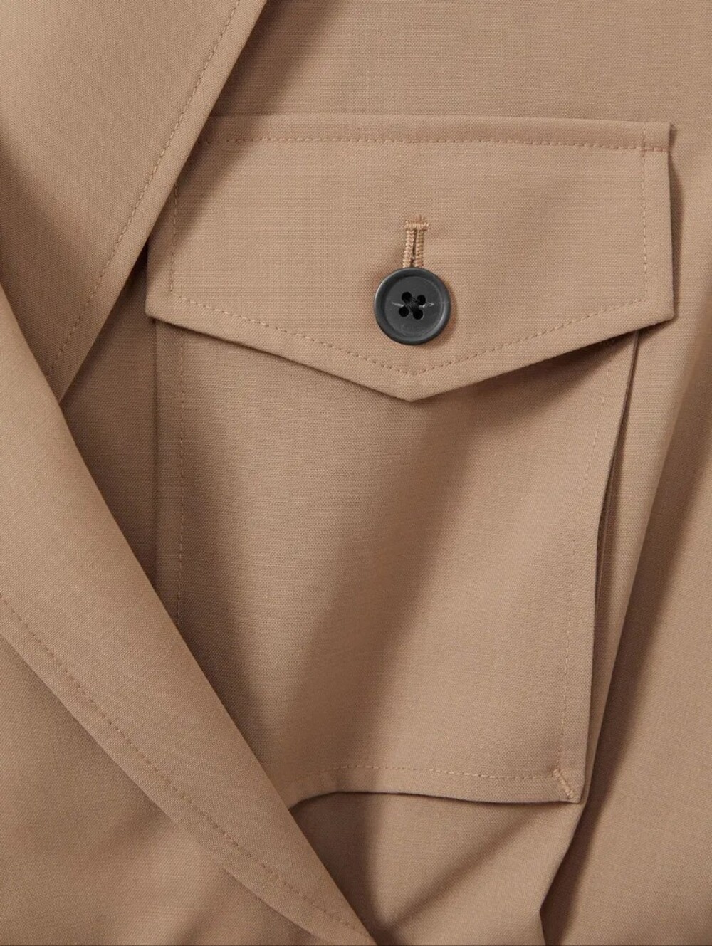NWT REISS | $420 Luisa Wool Blend Jumpsuit - Picture 3 of 5